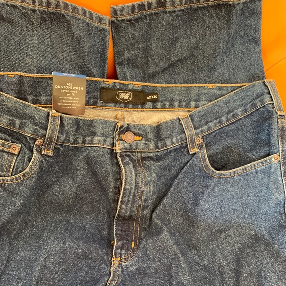 Berkley & Jensen Dark Wash Relaxed Jeans NEW - Picture 3 of 7